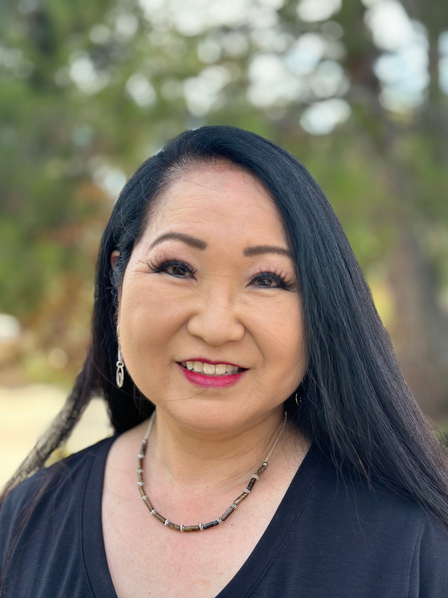 N0838 Bronzite Necklace (18”-20”)