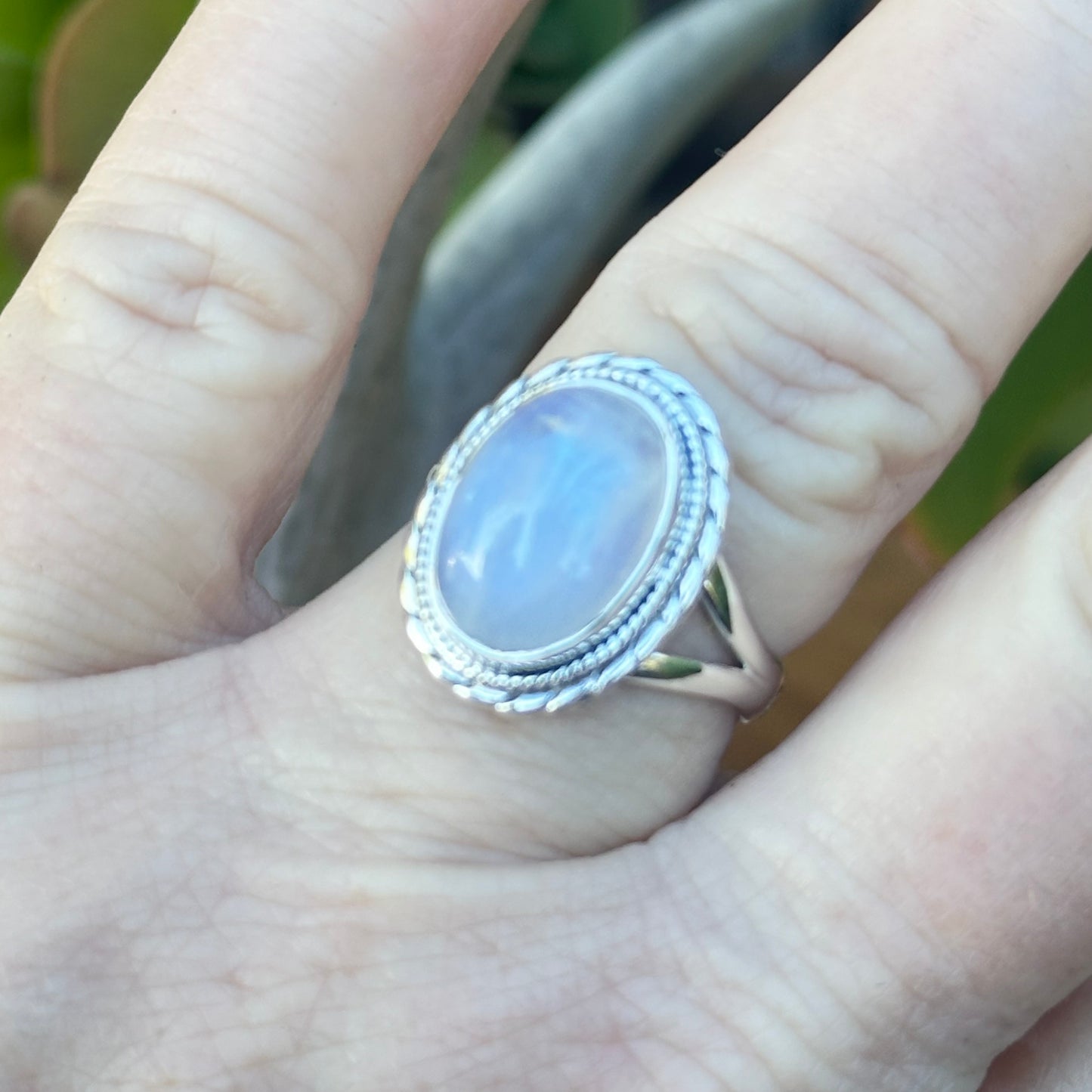 Moonstone Sterling Silver Ring