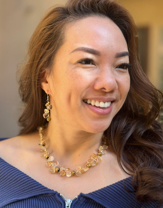 Citrine Sterling Earrings