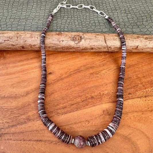 Wampum Necklace (18"-20")