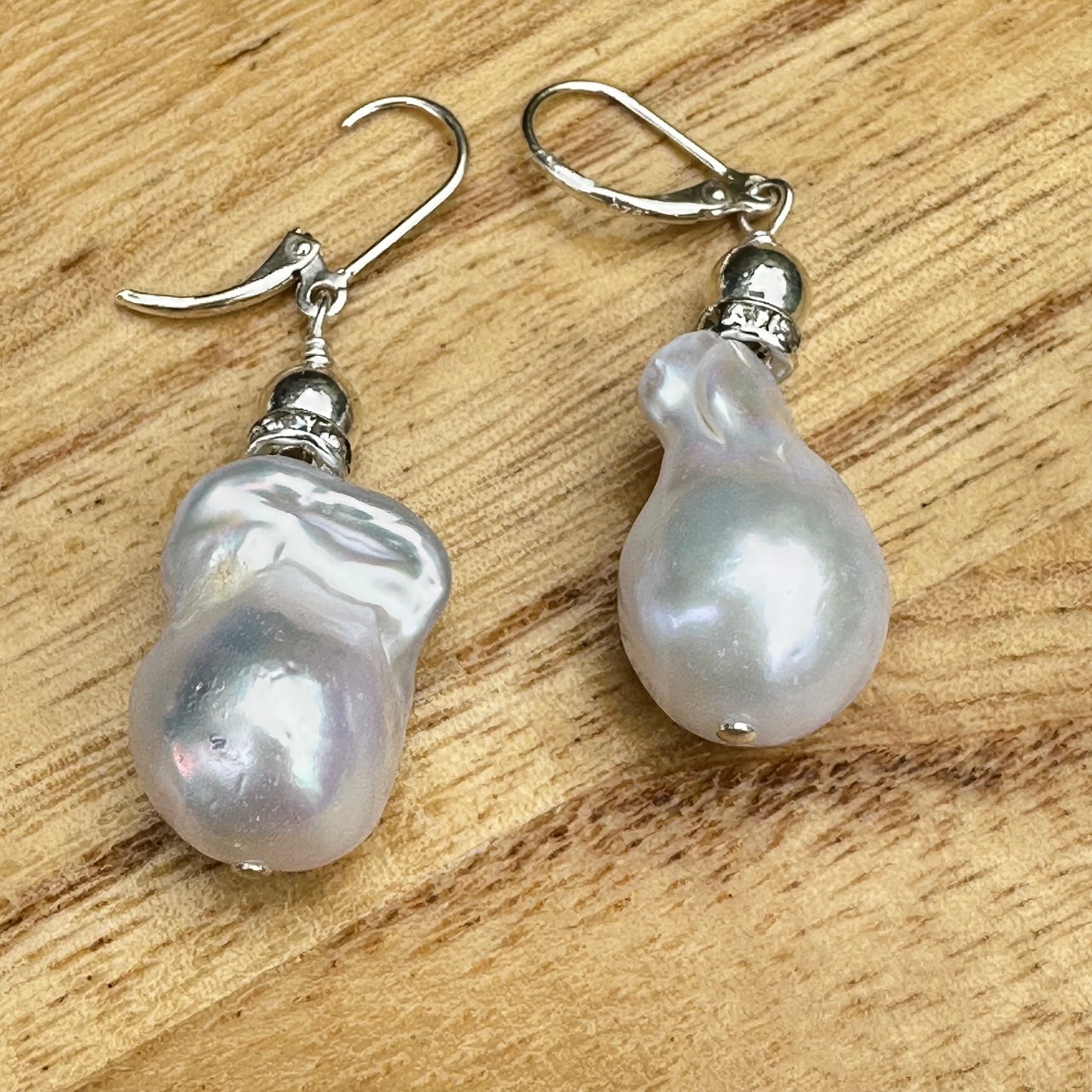 Natural Baroque Pearls Necklace (18”-20”)