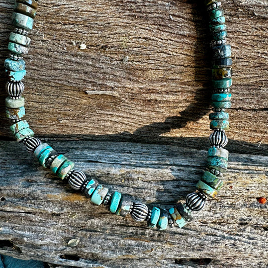 N0879 Turquoise Necklace (18”-20”)