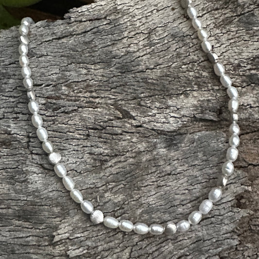 N0903 Pearls Necklace 16”-18”
