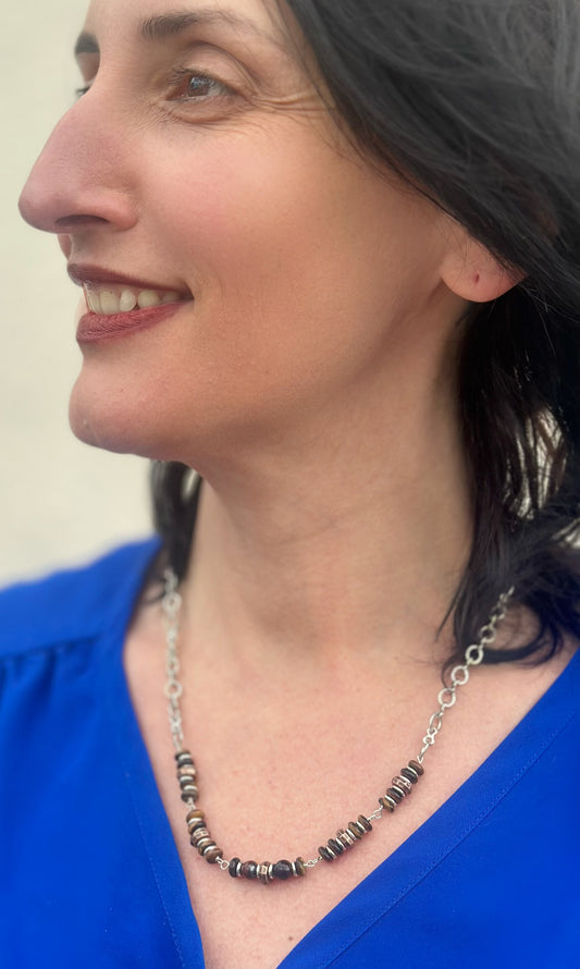 Labradorite Sparkle Necklace (18”-20”)