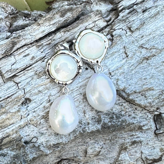 Pearl Earrings 2”