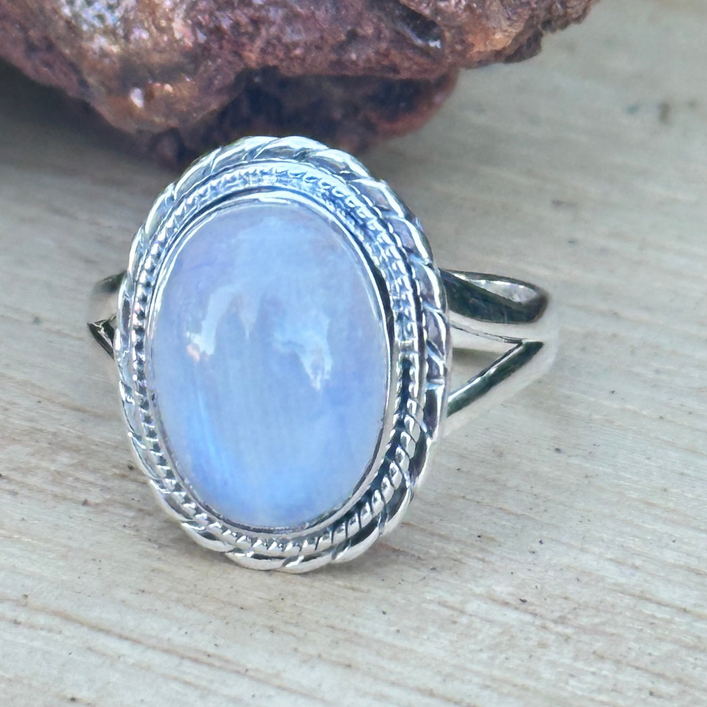 Moonstone Sterling Silver Ring
