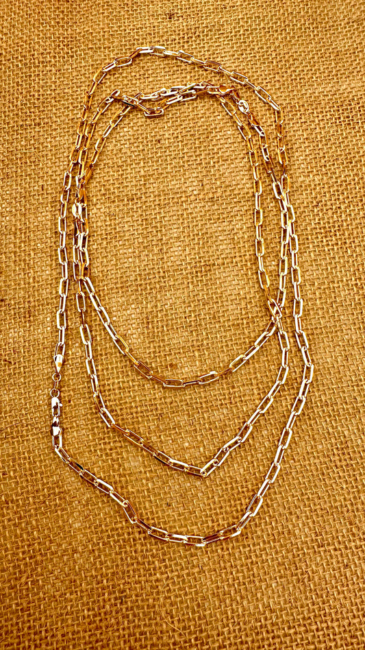 N0935 16” 18K Gold Filled Necklace