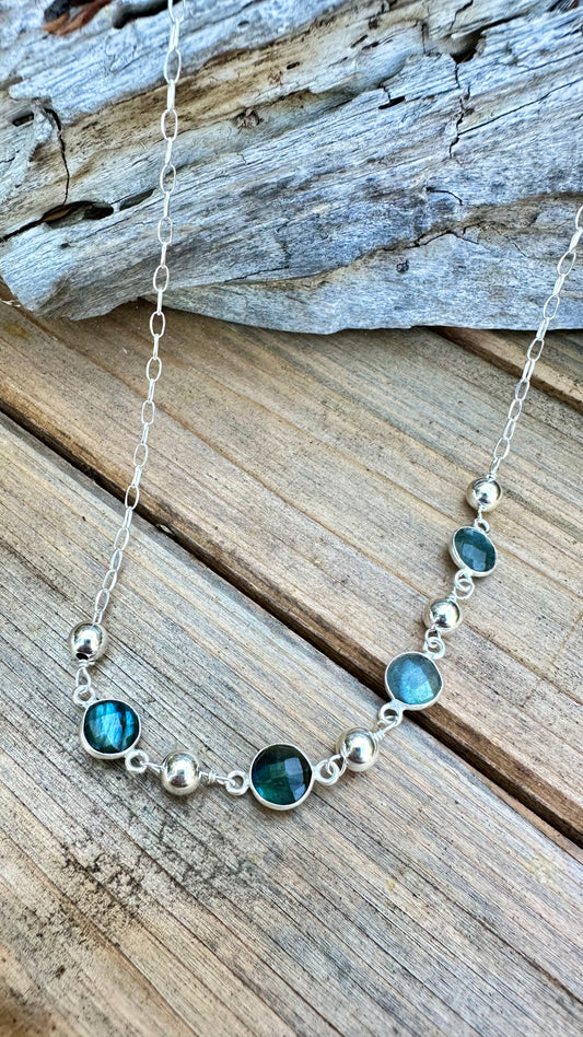 Labradorite Necklace (18”-20”)