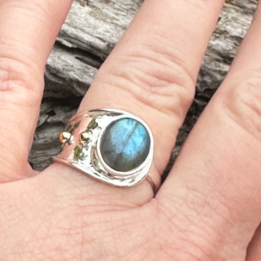 Labradorite Ring