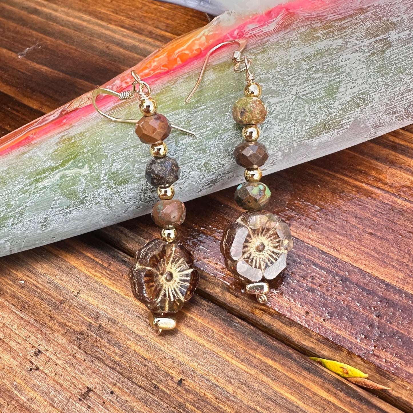 Boho Gold filled Earrings