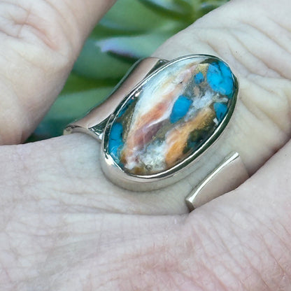 Turquoise Spiny Oyster Ring
