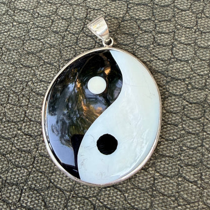 Sale - 2.3" Nautilus Shell Resin Sterling Silver on 18" Sterling Silver Chain