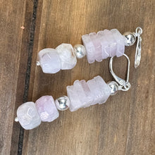 Load image into Gallery viewer, E0705  Rose Quartz Earrings
