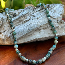 Load image into Gallery viewer, Sea Sediment Jasper Sterling Necklace (18-20&quot;)
