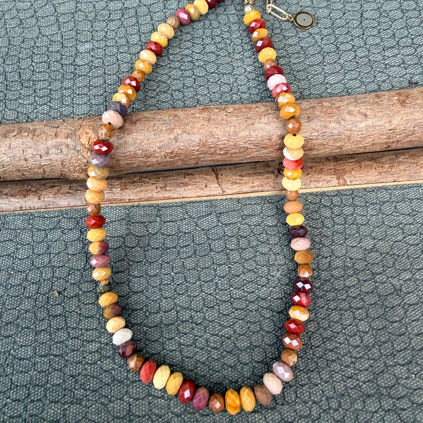Sale - 18”-20”  Mookaite Necklace