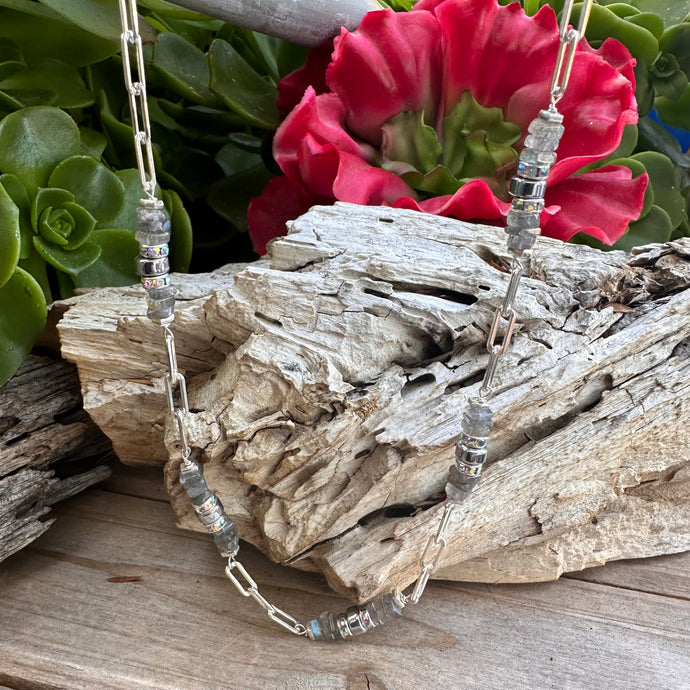 N0767  Labradorite Necklace