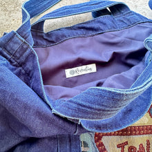 Load image into Gallery viewer, Handmade Fully Lined Denim Bag
