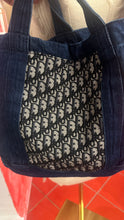 Load image into Gallery viewer, Handmade Large Denim Bag
