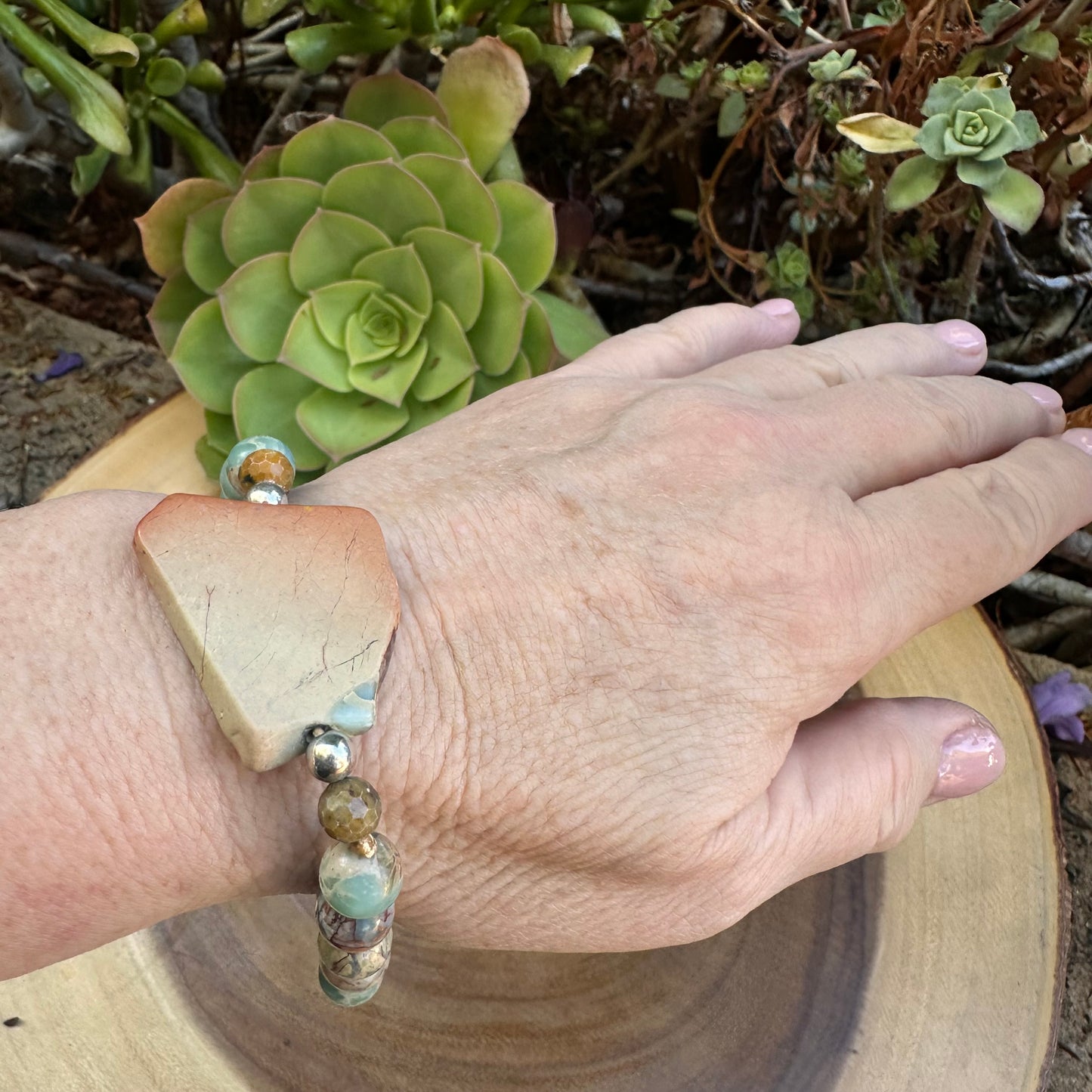 Terra Jasper BOHO Bracelet