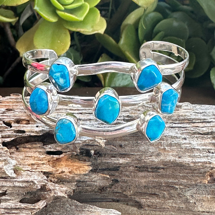 Turquoise Sterling Silver Cuff