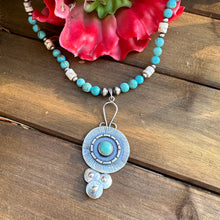 Load image into Gallery viewer, Navajo Pearl Turquoise Necklace
