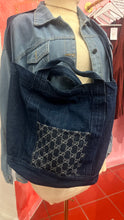 Load image into Gallery viewer, Handmade Large Denim Bag
