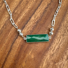 Load image into Gallery viewer, N0946  Emerald Necklace (18&quot;-20&quot;)
