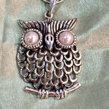 Load image into Gallery viewer, N0773  2.3” Owl Necklace
