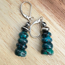 Load image into Gallery viewer, Navajo Pearl Turquoise Earrings
