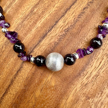 Load image into Gallery viewer, N0943  Amethyst Necklace (18&quot;-20&quot;)
