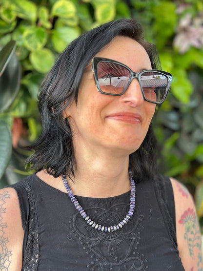 Charoite Navajo Pearls