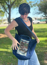Load image into Gallery viewer, Handmade Fully Lined Denim Bag
