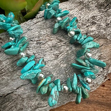 Load image into Gallery viewer, N0920  Statement Turquoise Necklace (18”-20”)
