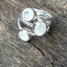 Load image into Gallery viewer, R0180.  Moonstone Statement Ring
