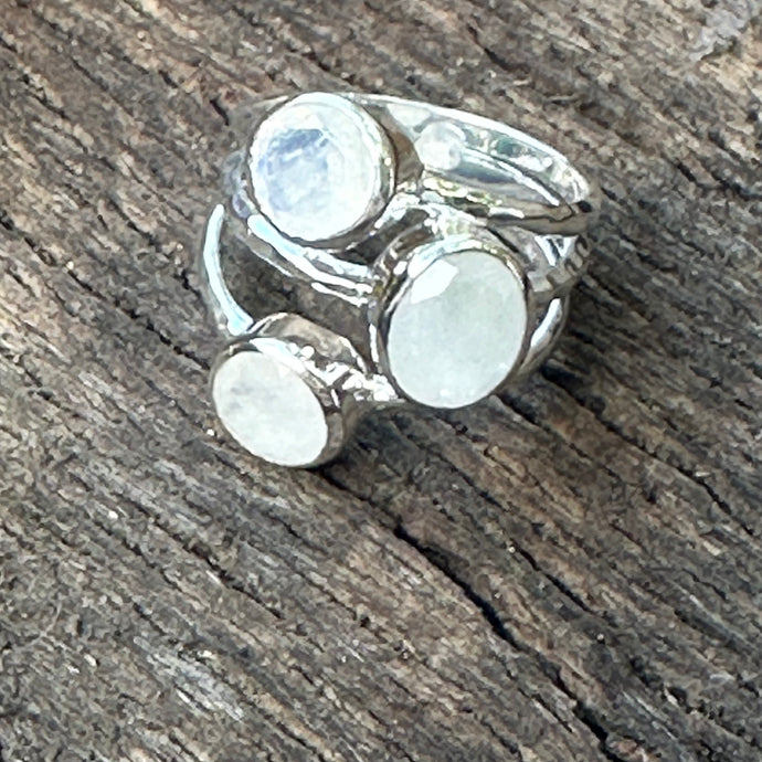 R0180.  Moonstone Statement Ring