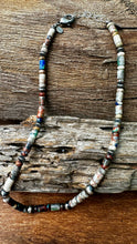 Load image into Gallery viewer, N0887  Jasper Navajo Pearls Necklace (18”-20”)
