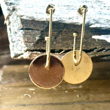 Load image into Gallery viewer, E0731 Gold Drop Earrings (2.1”)
