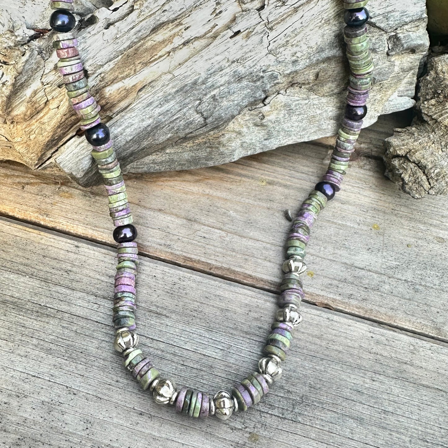 Atlantisite Pearl Necklace (18”-20”)