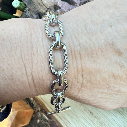 Sterling Silver Link Bracelet