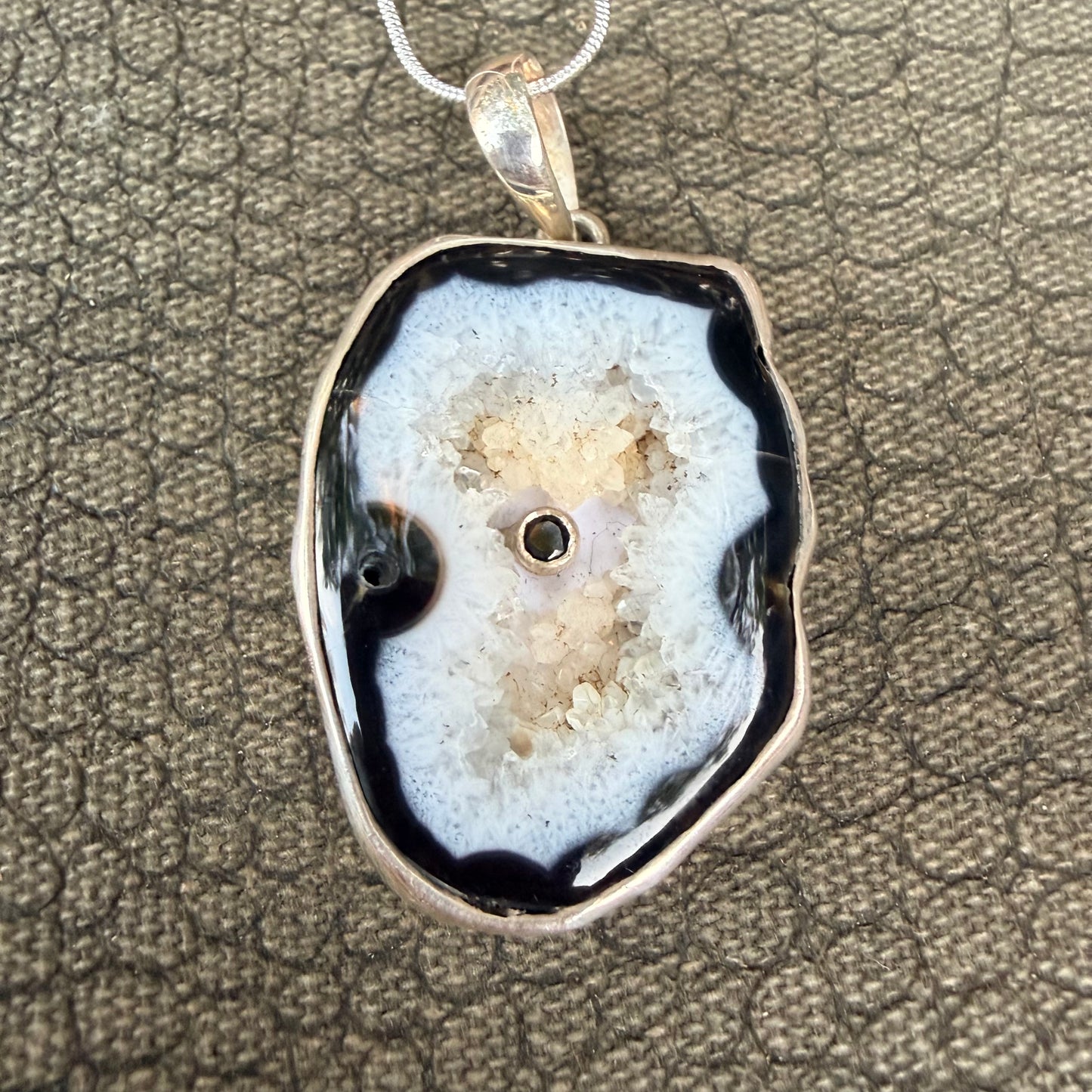 Sale - Orca Agate Sterling Silver (18”)