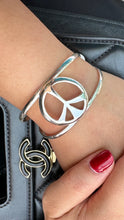 Load image into Gallery viewer, B0355  Peace Sterling Cuff
