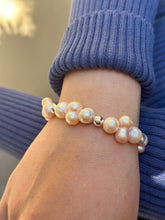 Load image into Gallery viewer, Pearl Sterling Necklace (18”-20”)

