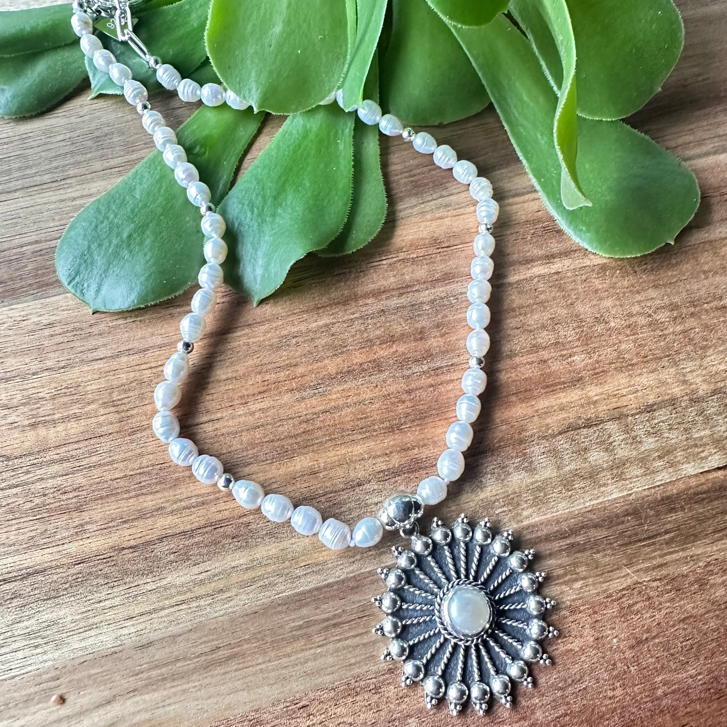 Pearl Pendant Necklace (18”-20”)