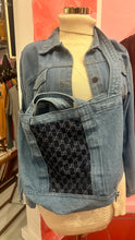 Load image into Gallery viewer, Handmade Large Denim Bag
