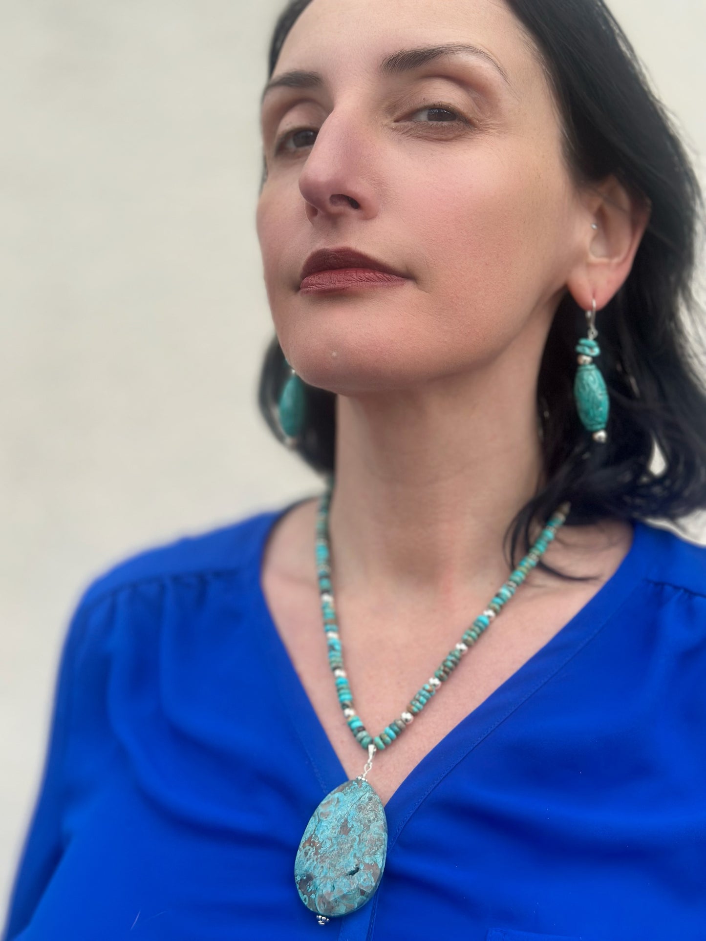 Turquoise Necklace (18”-20”)