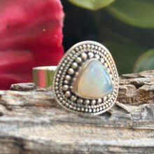 Load image into Gallery viewer, Size 9 - Ethiopian Opal Sterling Silver Ring
