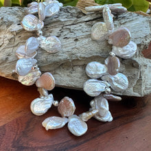 Load image into Gallery viewer, Statement Cultured Pearl &amp; Sterling Silver Necklace
