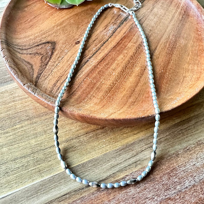 Hemitate Sterling Necklace (17”-19”)