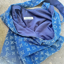 Load image into Gallery viewer, Handmade Fully Lined Denim Market Bag

