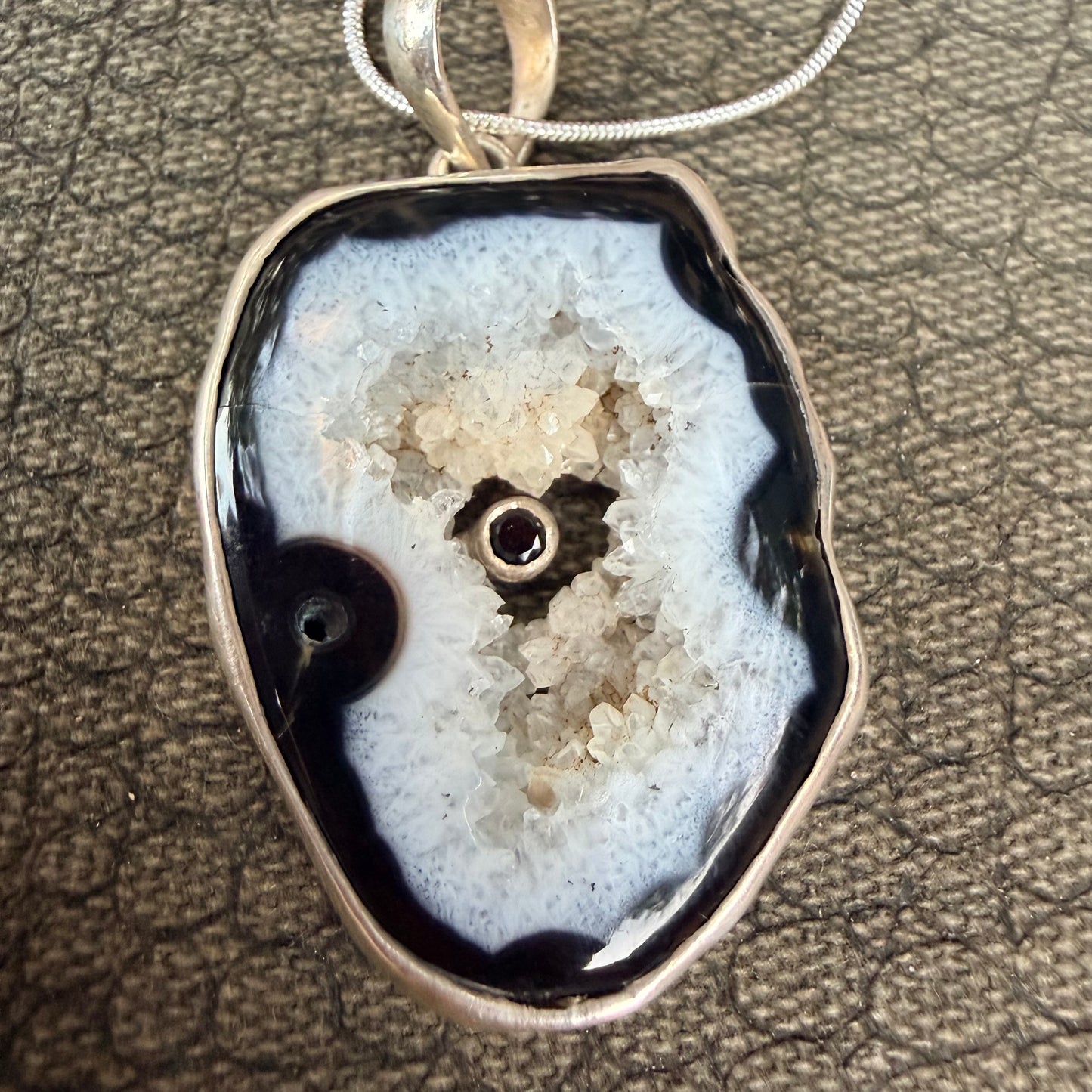Sale - Orca Agate Sterling Silver (18”)